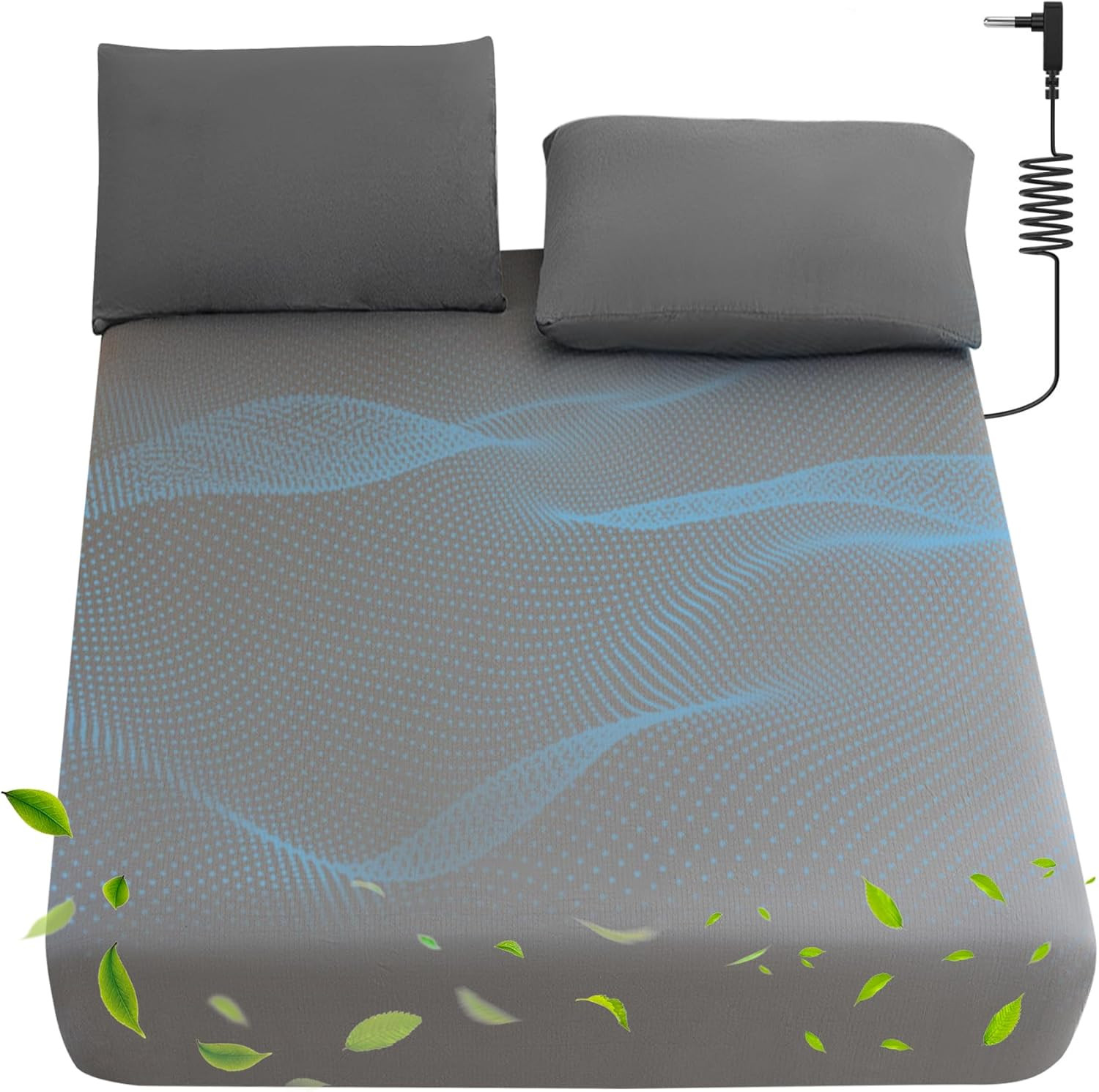 Grounding Sheets Cal King Size 90% Organic Cotton + 10% Pure Silver 16 Deep ...