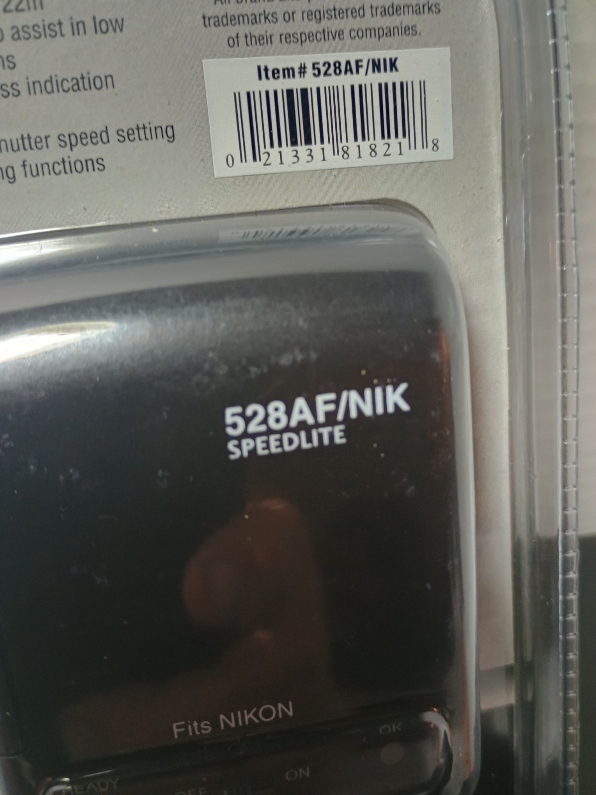Sakar Digital Camera AF TTL Flash Fits Nikon