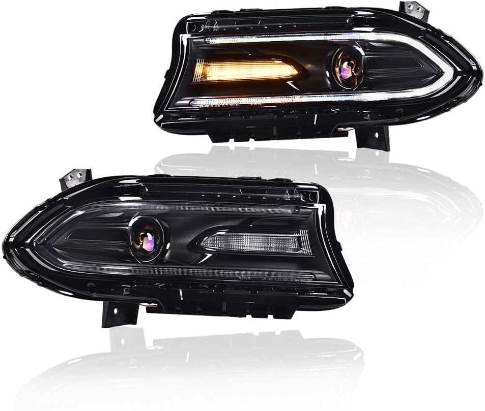 DRL LED Front Headlamp Assembly Headlights Assembly Front Headlamp | Compatible