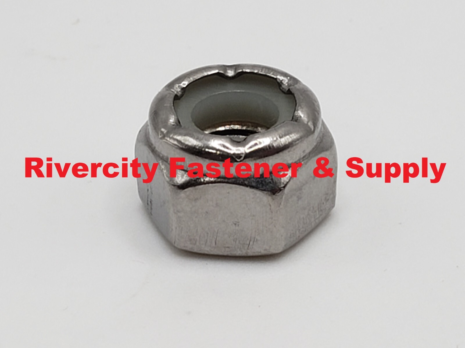 10-32 Stainless Steel Nylon Insert Stop Nuts 10x32 Nuts 10 x 32 Lock Nut 10/32