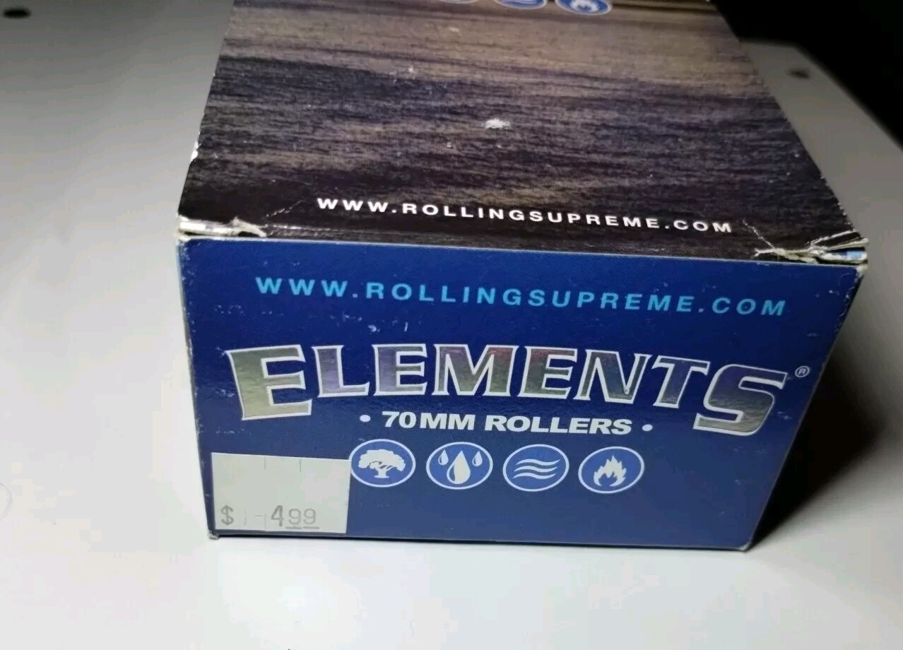 Elements 70mm Cigarette Rollers 12CT - {BX EL12}