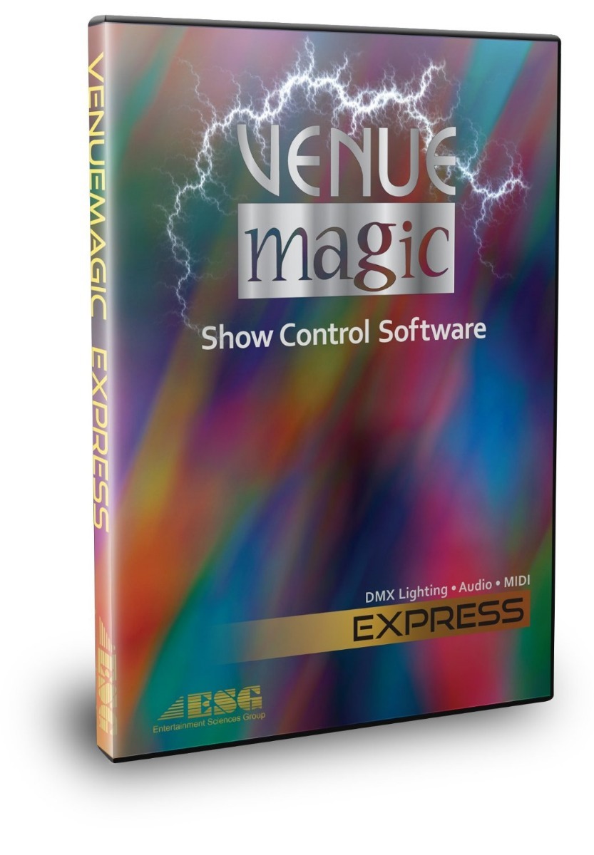 VenueMagic Express Software VMEX21-SO (1 Universe) DMX Lighting Audio MIDI