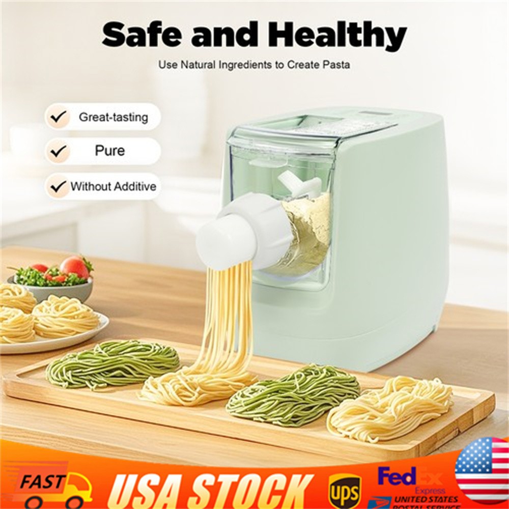 12 Noodle Shapes Automatic Pasta Machine Electric Pasta & Noodle Maker 260W