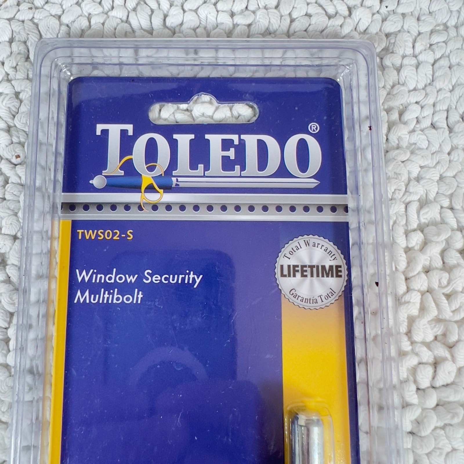 Toledo Window Security Multi Bolt TWS02-S Hinged Casement, Vert. Sash, Sliding