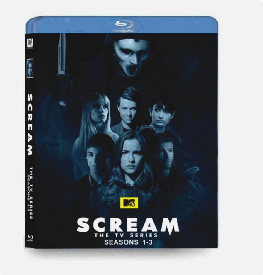 Scream The TV series season 1-3: BD 3-Disc All Region Box Set English Audio