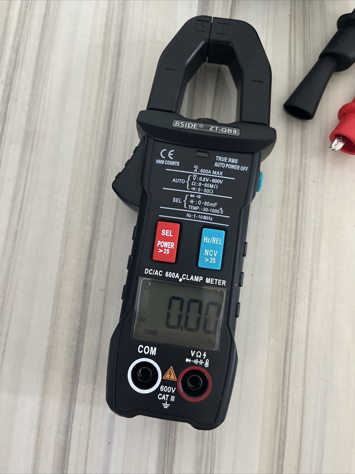 Smart Digital Clamp Meter with BT Function True RMS Clamp Type Multimeter Measur
