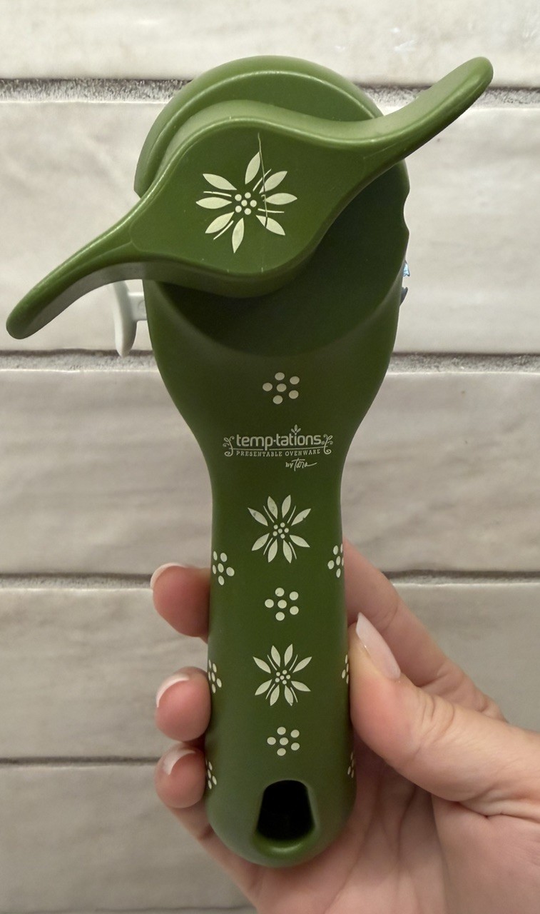 Temp-tations Old World Auto Safety Can Opener In Green Kuhn Rikon