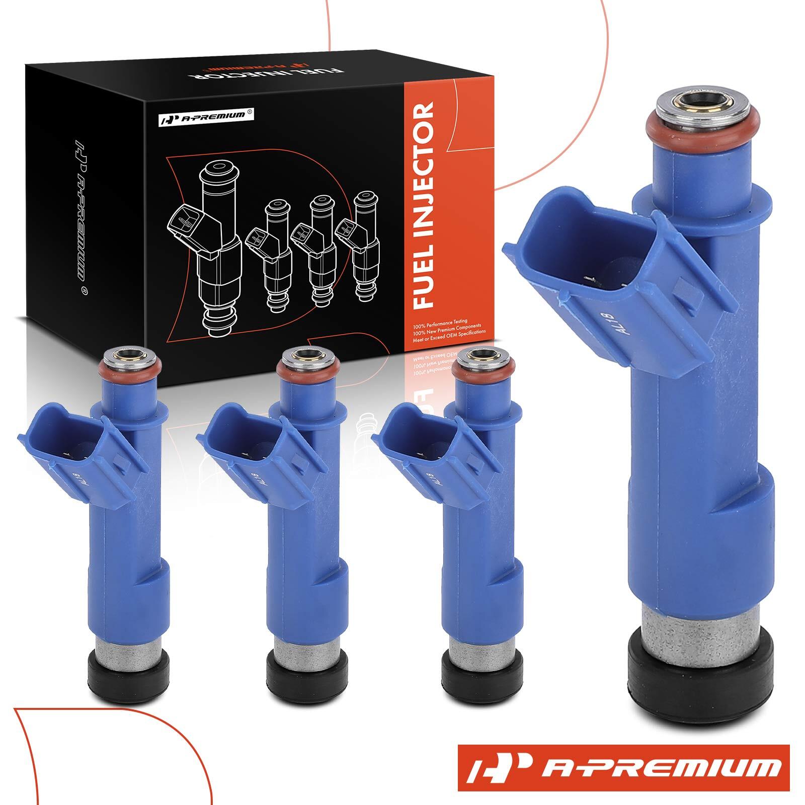 A-Premium 4x Fuel Injector with O-ring for Toyota Yaris 2007-2008 L4 1.5L GAS