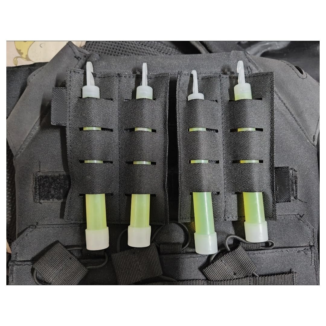 Tactical Belt MOLLE Gear Adapter Insert Hook and Loop Molle Patch Panel Mount...