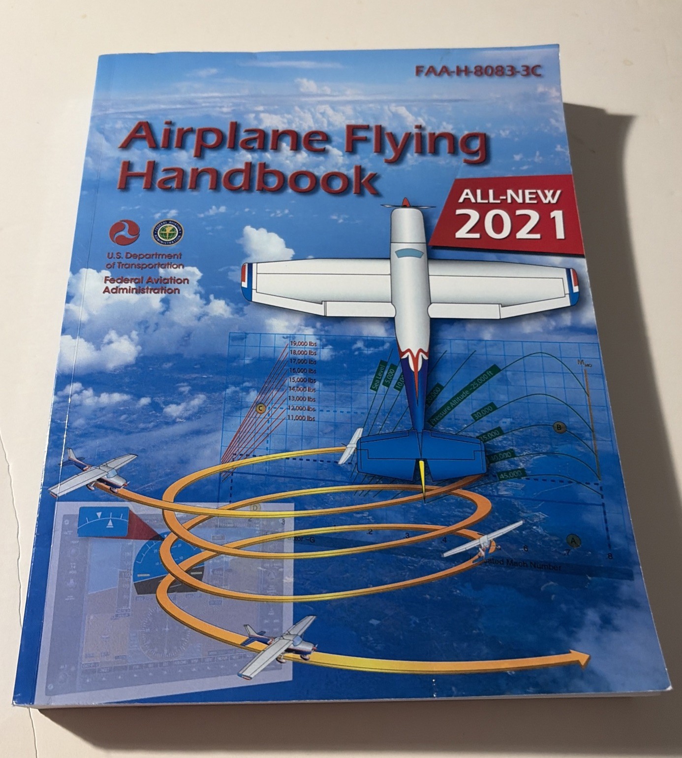 Airplane Flying Handbook For Use in 2021 FAA-H-8083-3C [ASA FAA Handbook Series]