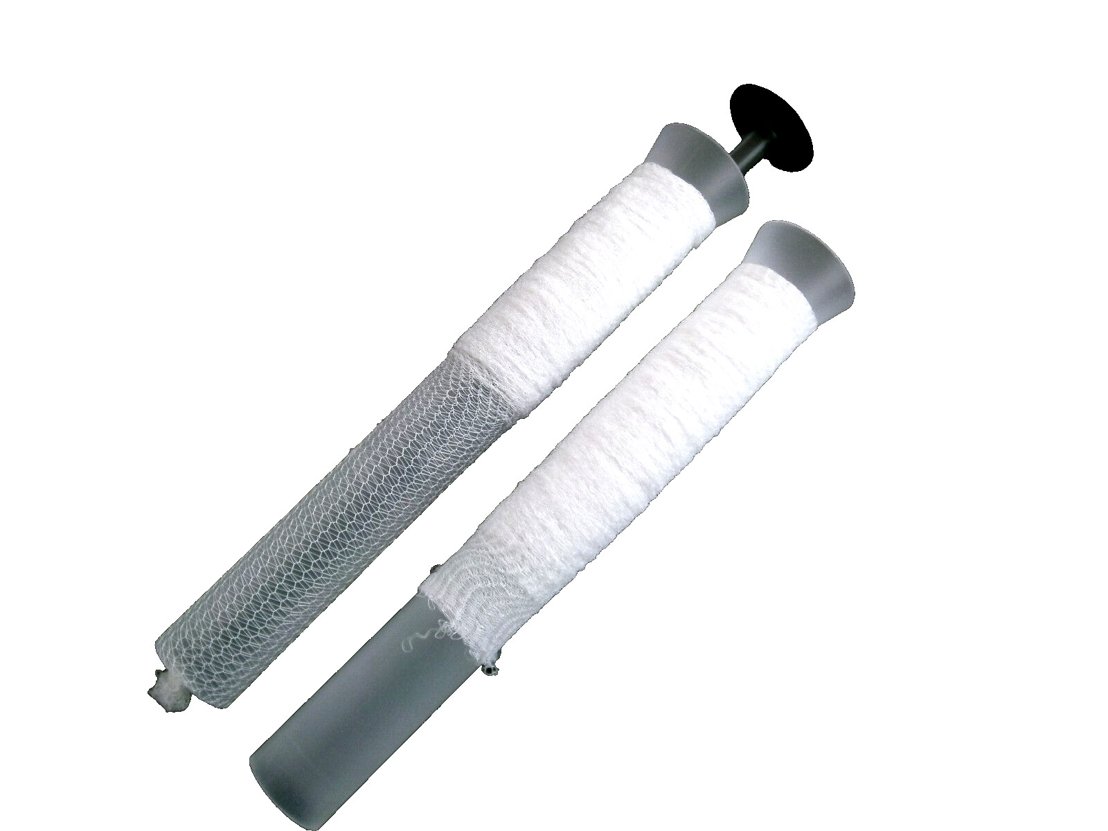 CRAB CART NYLON BAIT MESH & PLUNGER & REFILL TUBE -SEA FISHING / CARP FISHING