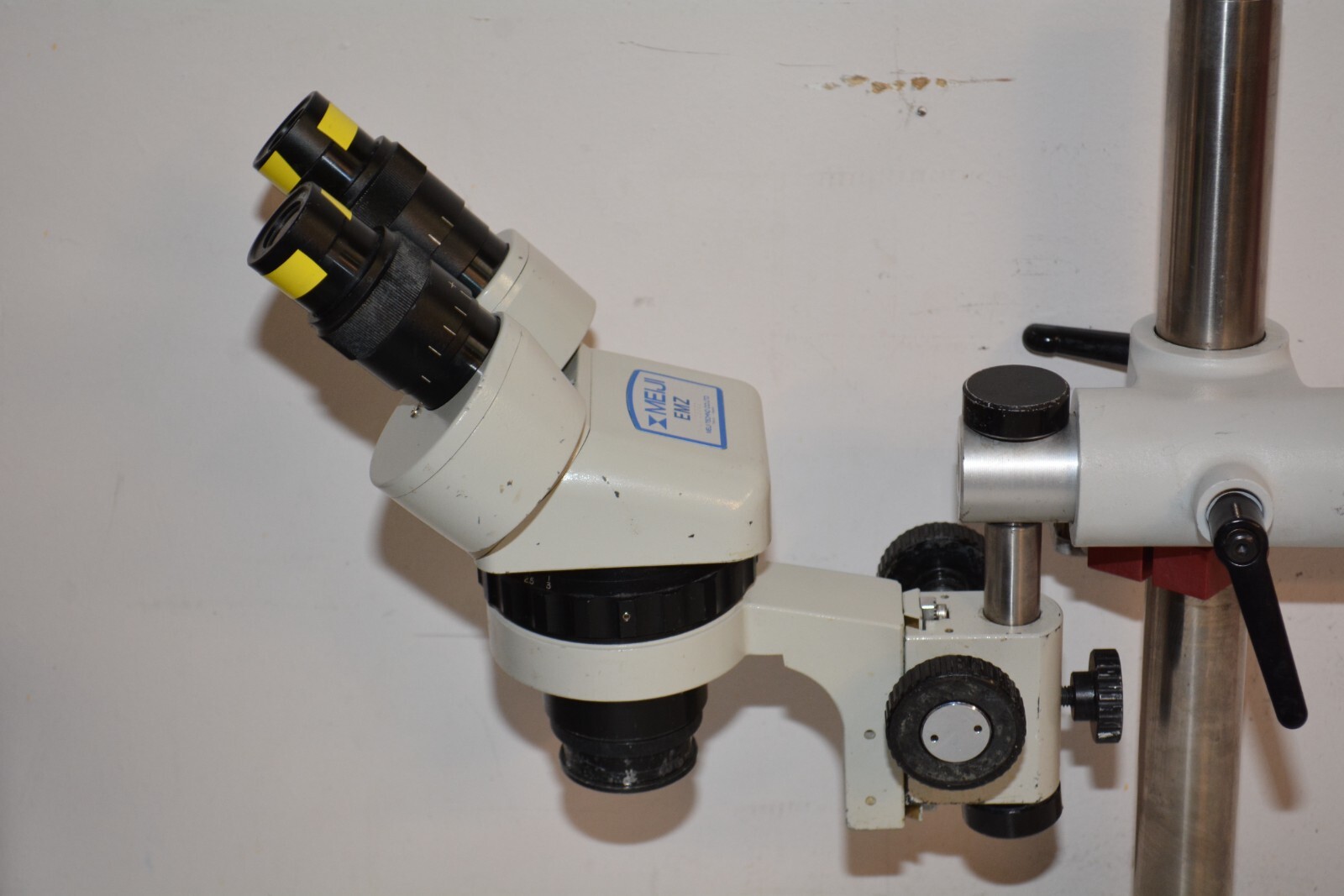 Meiji EMZ Stereozoom Microscope W/ Boom stand #W4999