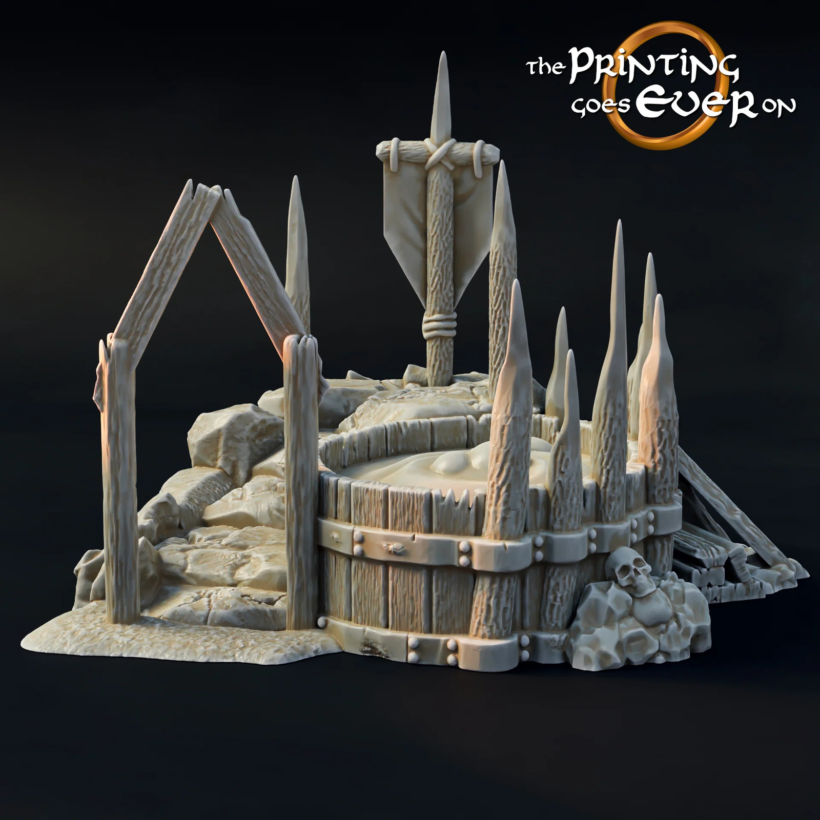 Orc Spawning Pit - Resin Tabletop Miniature