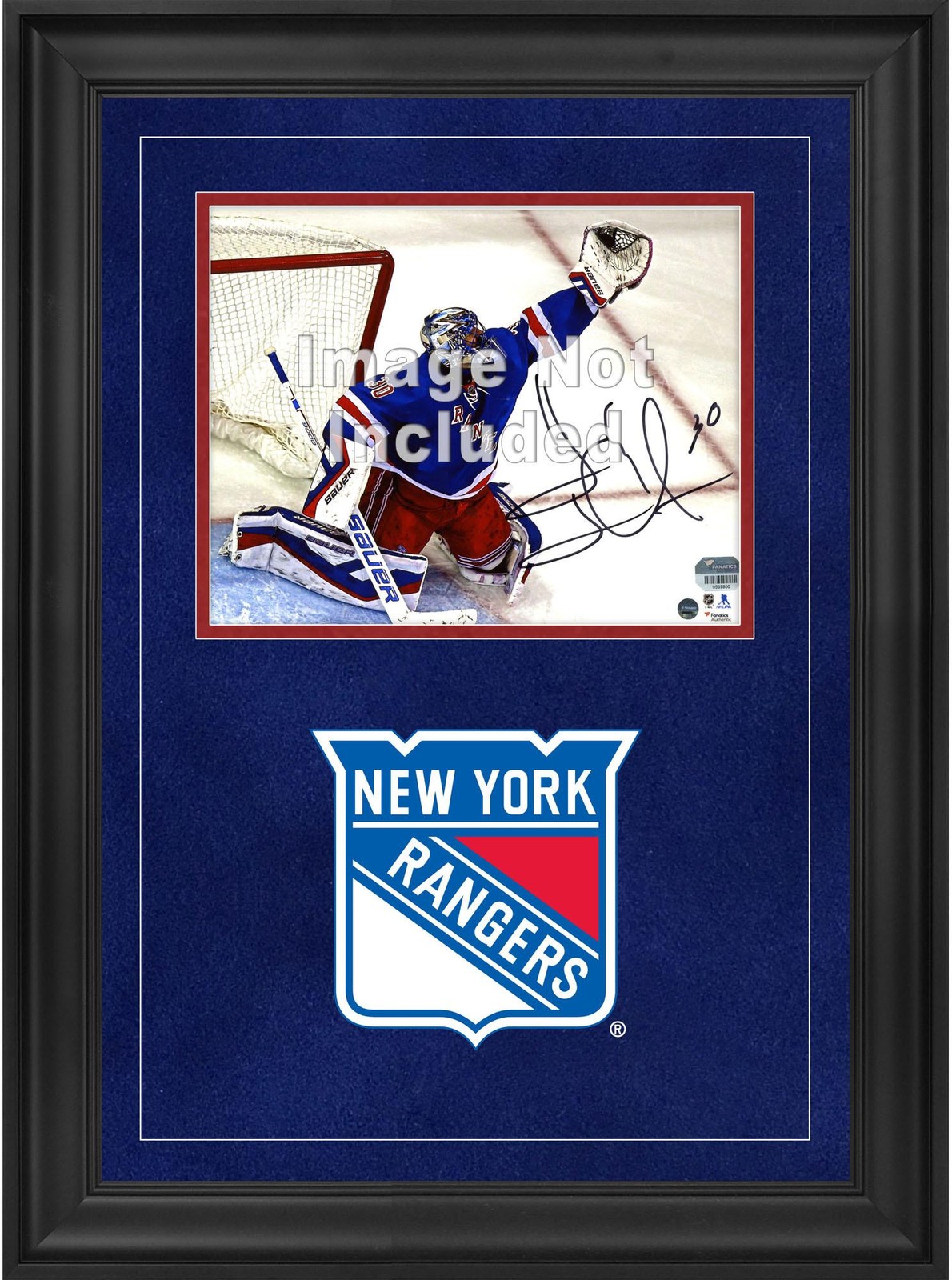 New York Rangers Deluxe 8x10 Horizontal Photo Frame w/Team Logo