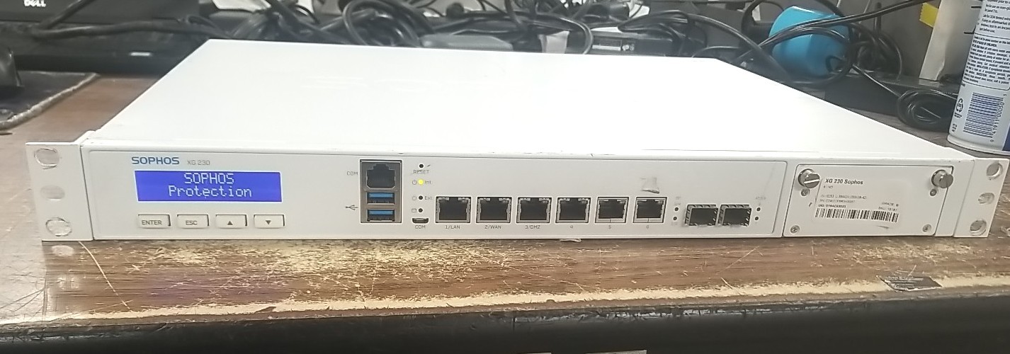Sophos XG 230 Rev2 Firewall Security Appliance. *READ⬇️*