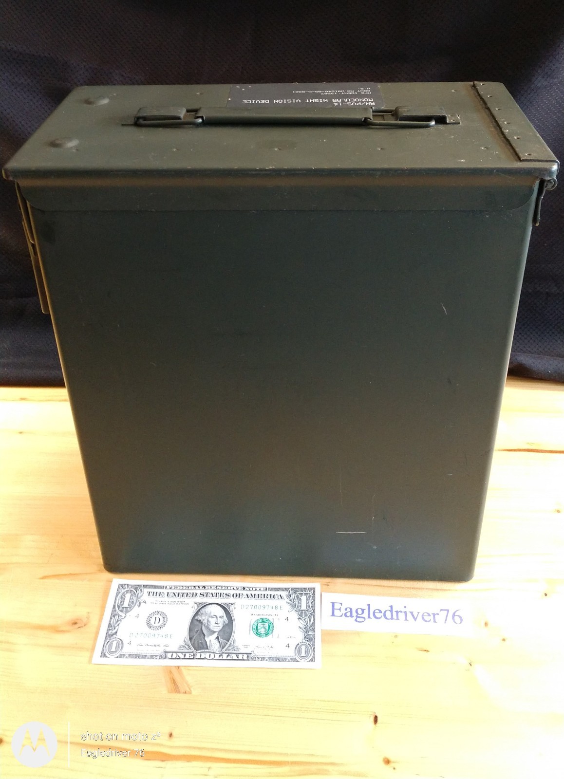 Military Shipping Container, Foam Insulated