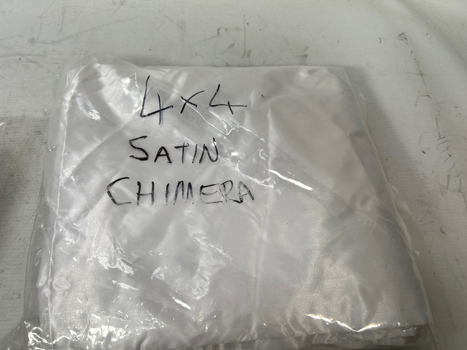 4x4 Chimera White Satin for Butterfly Frame