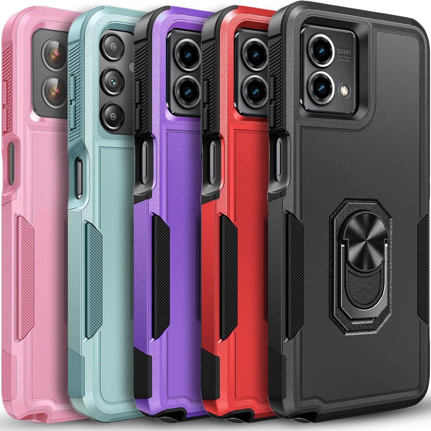 For Motorola Moto G Stylus 5G 2023 Case Phone Cover Shockproof + Tempered Glass