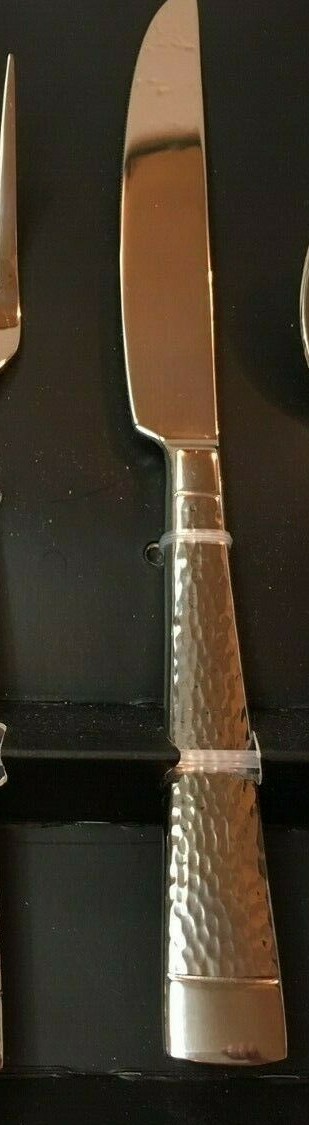 ONEIDA SAMBRE 18/10 STAINLESS HAMMERED GLOSSY FLATWARE DINNER KNIFE REPLACEMENT