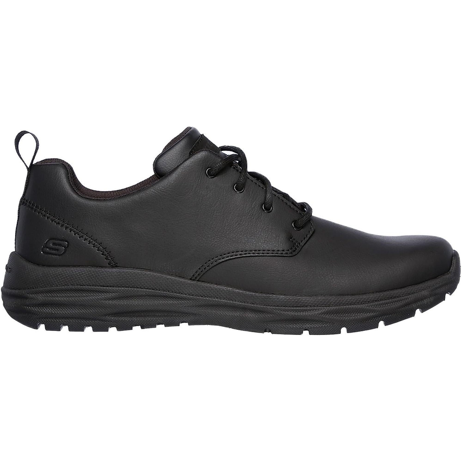 Skechers Harsen-Rendo Mens Shoes Black Stylish Casual Comfortable Comfort Daily
