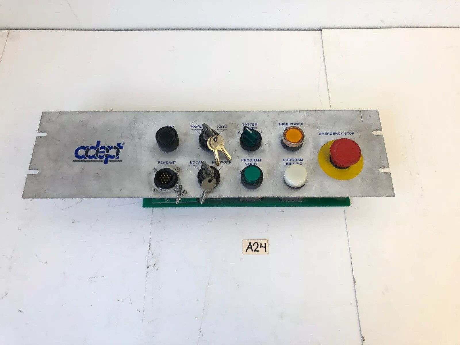 Adept Technology VFP Category 1 Control Panel Assembly 30332-00385 *Warranty*
