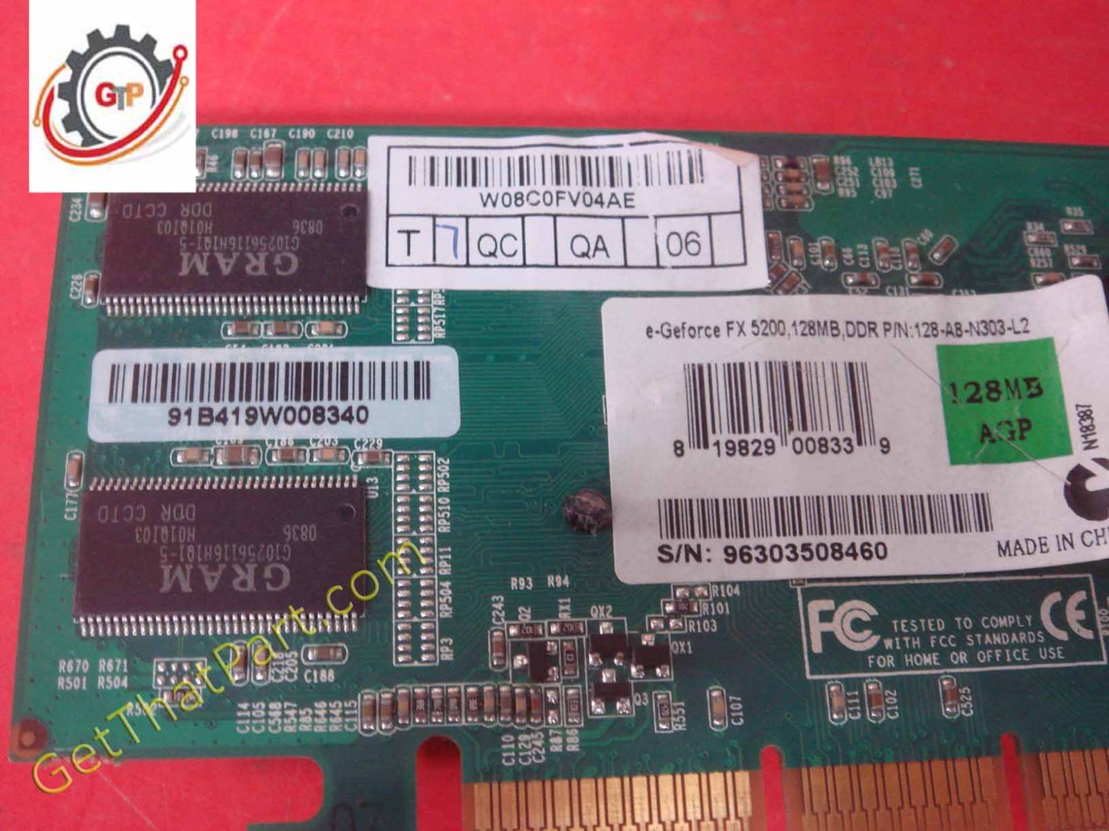 AMO Visx Wavescan WaveFront Laser System Computer Video Card Tested