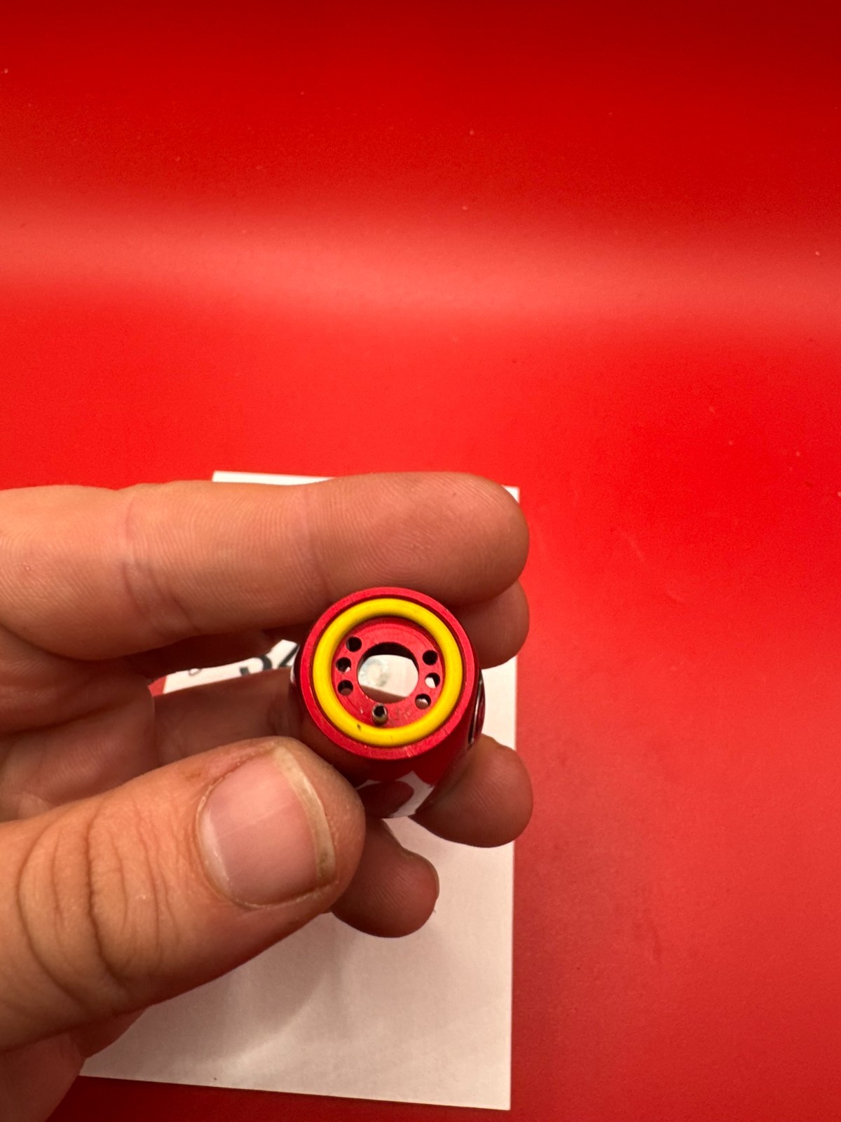 Smart Parts Nerve Back Cap/Bolt Holder Red