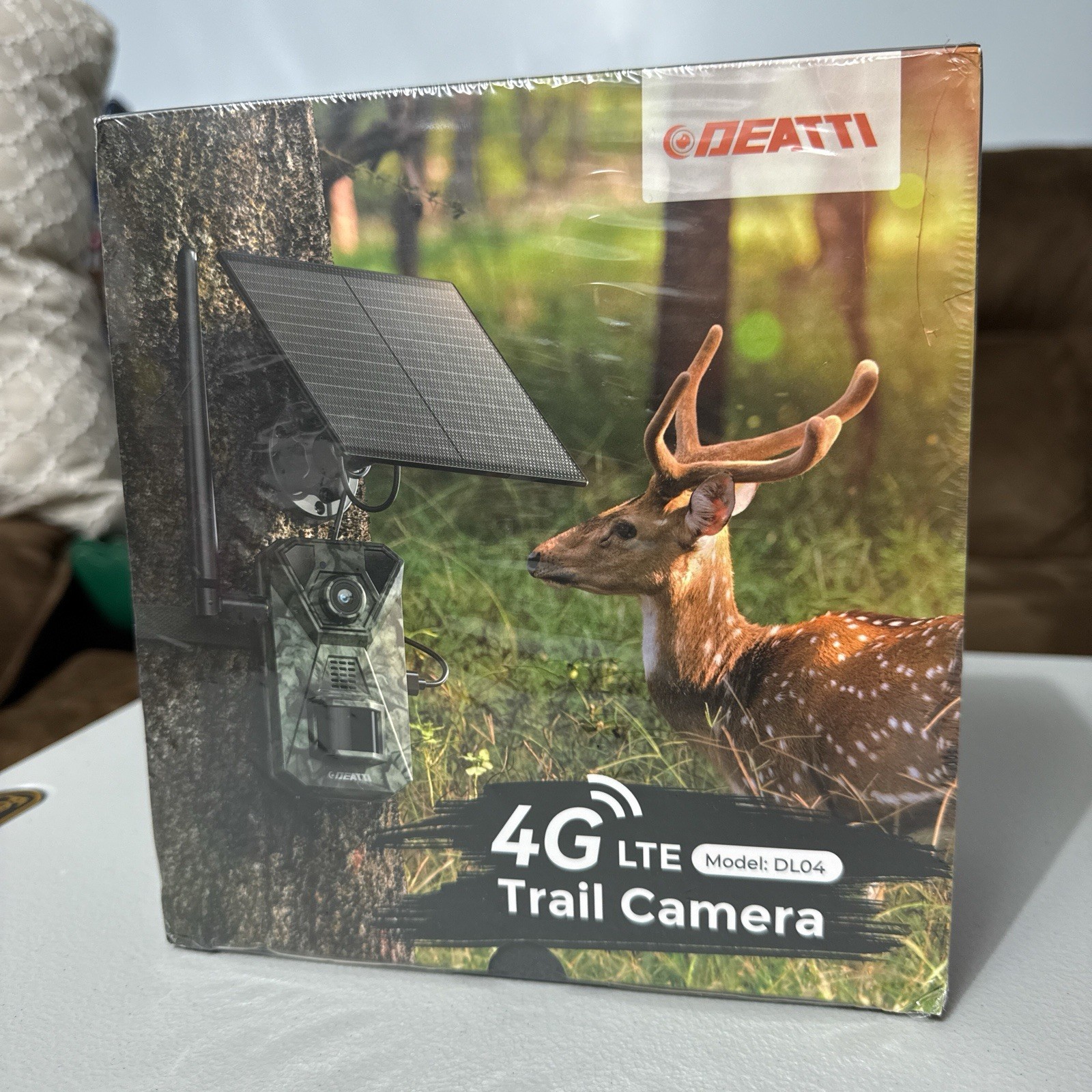 DEATTI 4G LTE Cellular Trail Camera Model DL04 New & Sealed