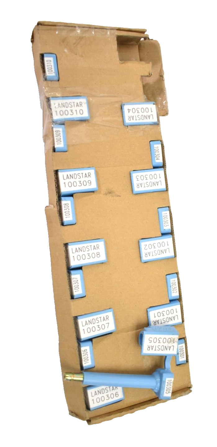 Lot of 10 Mega Fortris Fort Container Seals Landstar 100301 To 100310 Numbered