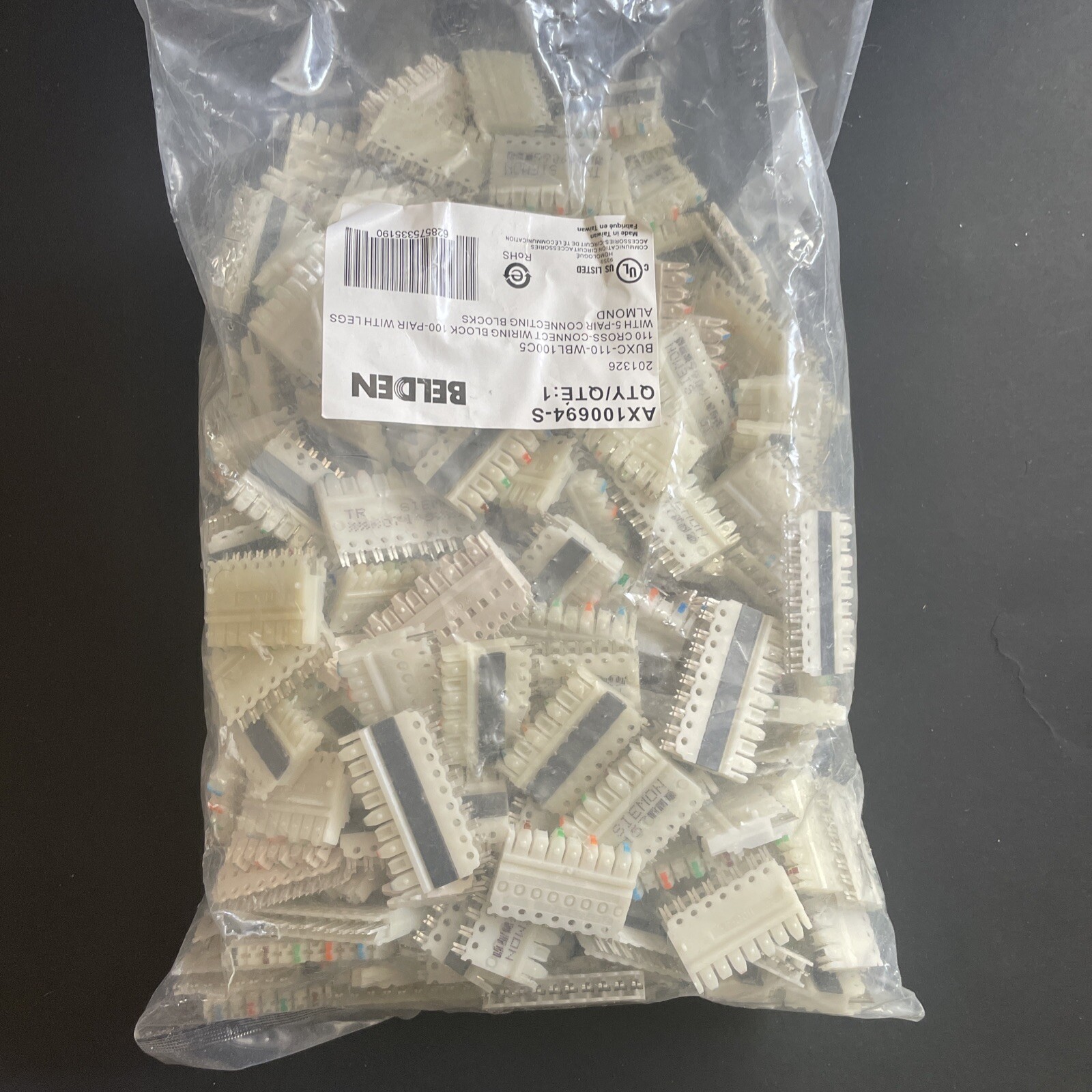 (230) Punch Down Blocks Telecom Cat 5 Connector Blocks Siemon Commscope