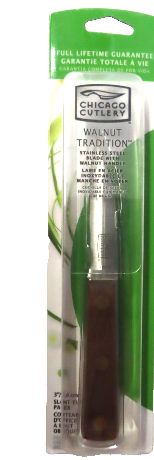 Chicago Cutlery Walnut Tradition 3" Paring Knife  # 100SP  NEW
