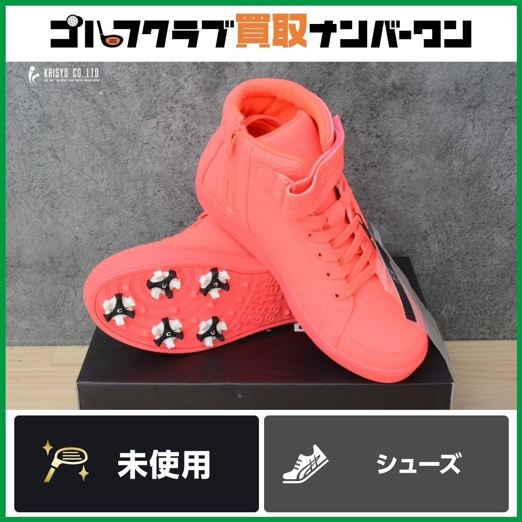 Pearly Gates Women’s Golf Shoes Spike 23cm Pink Unused Limited Price