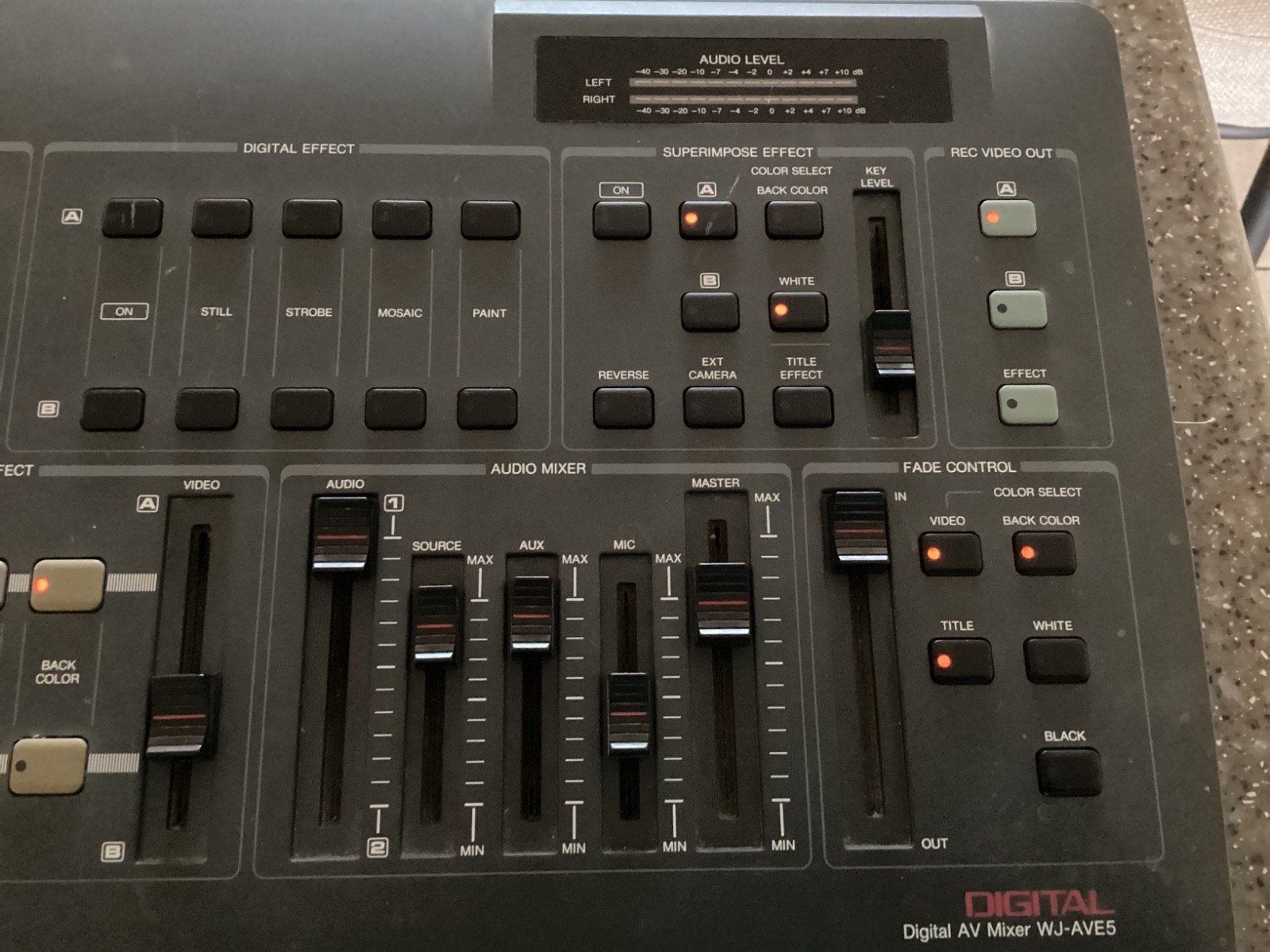 Panasonic Digital AV Mixer WJ-AVE5..UNTESTED