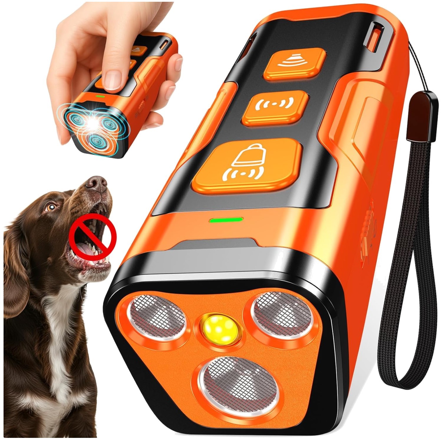 Effective Dog Behavior Corrector - 6 Training Modes