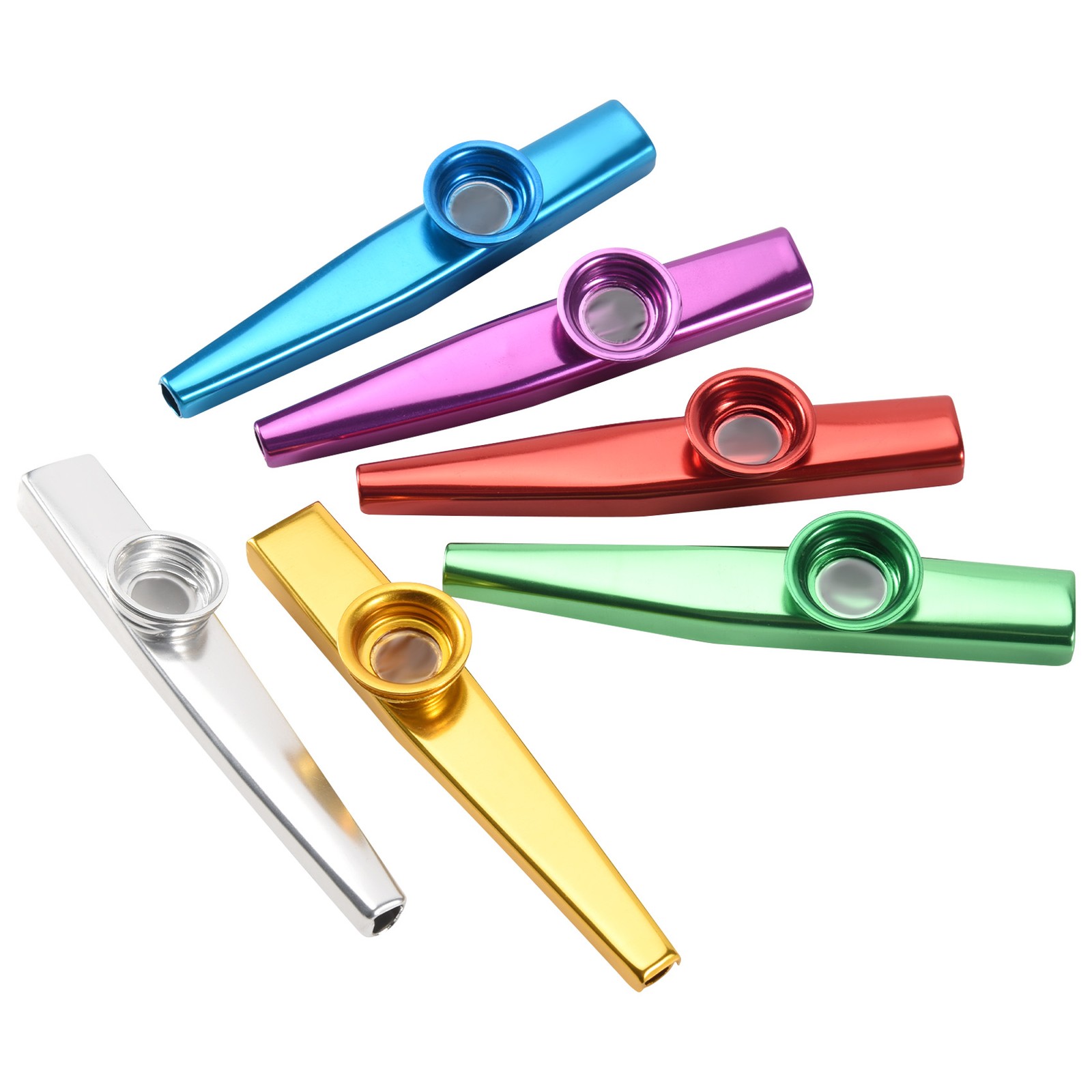 Set of 6 Colors Metal  Musical Instruments Good Companion for A Guitar6584