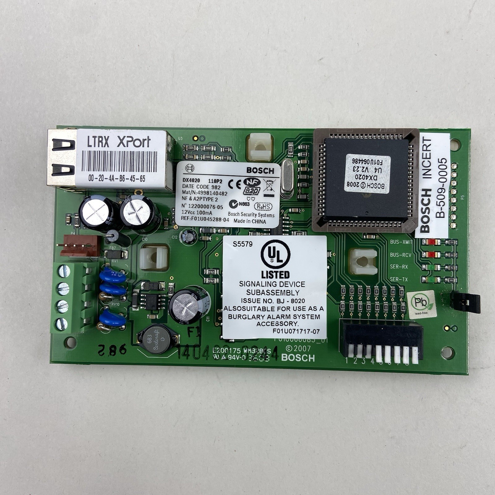 Bosch OEM DX4020 Conettix Ethernet Network Interface Module