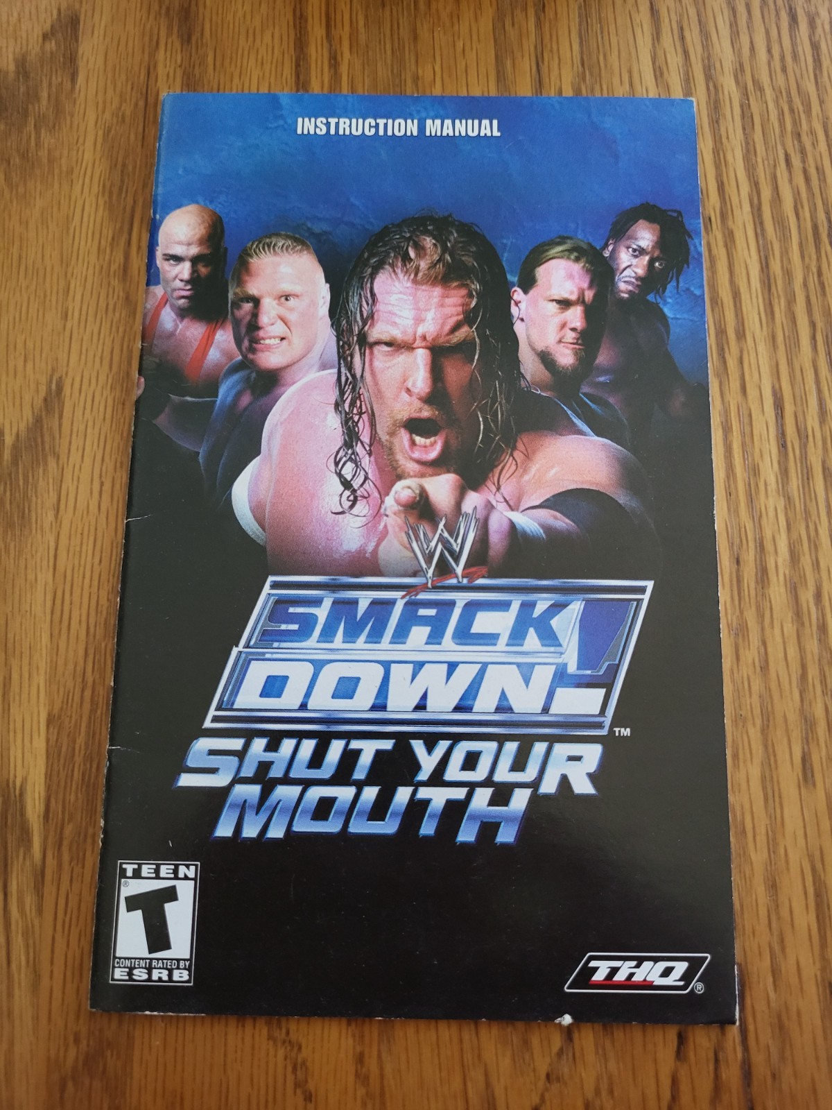 Instruction Manual: WWE Smackdown Shut Your Mouth (PlayStation 2)