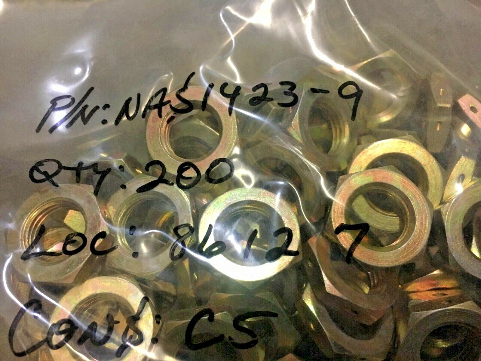 NAS1423-9 JAM NUT 9/16-18 RIGHT HAND