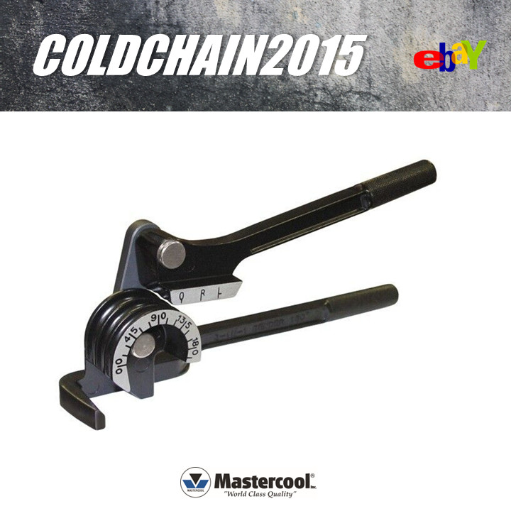 70069-A MASTERCOOL 4-IN-1 LEVER STYLE 180° TUBE BENDER 3/16 1/4 5/16 3/8 O.D.