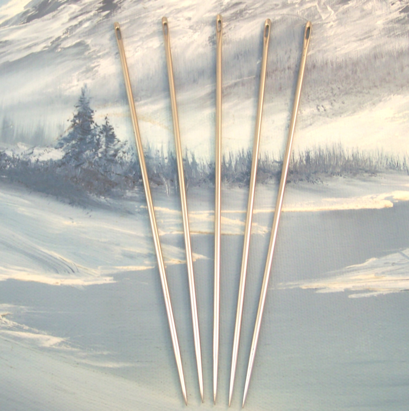 6" SAIL - MATTRESS - CRAFT NEEDLES ~ 13 GAUGE ~ 5 Pack