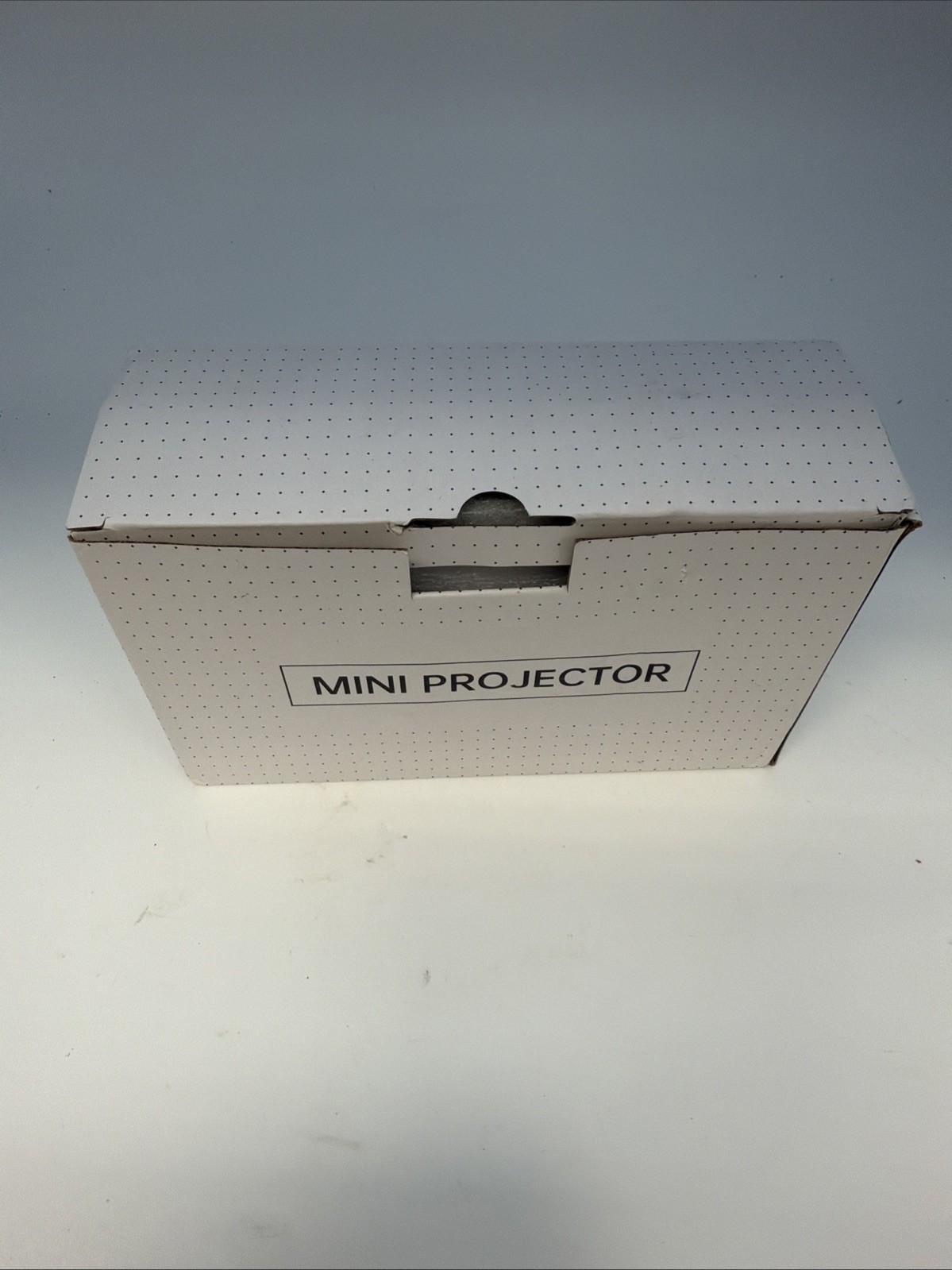 Mini Projector Z1 LED Portable White Desktop Projector