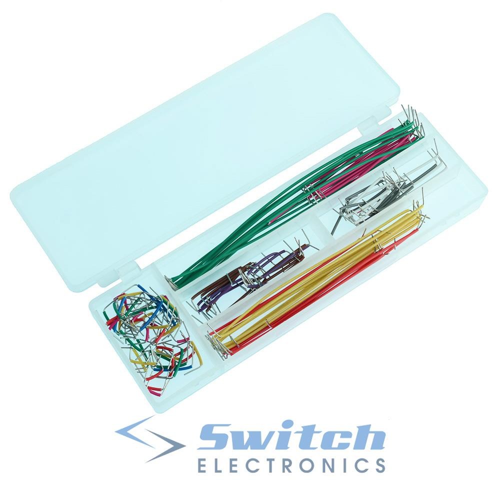 140pc Breadboard Solderless Jumper Wire Cable Connector Kit Arduino Raspberry Pi