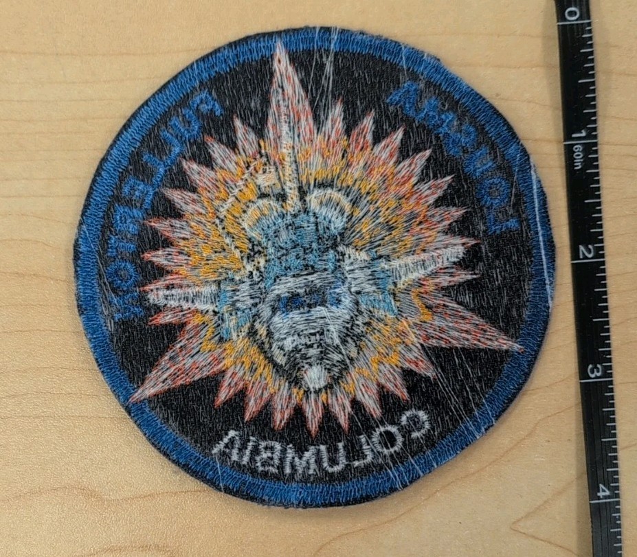 NASA Space Shuttle COLUMBIA Mission STS-3 Astronaut Patch 53TX