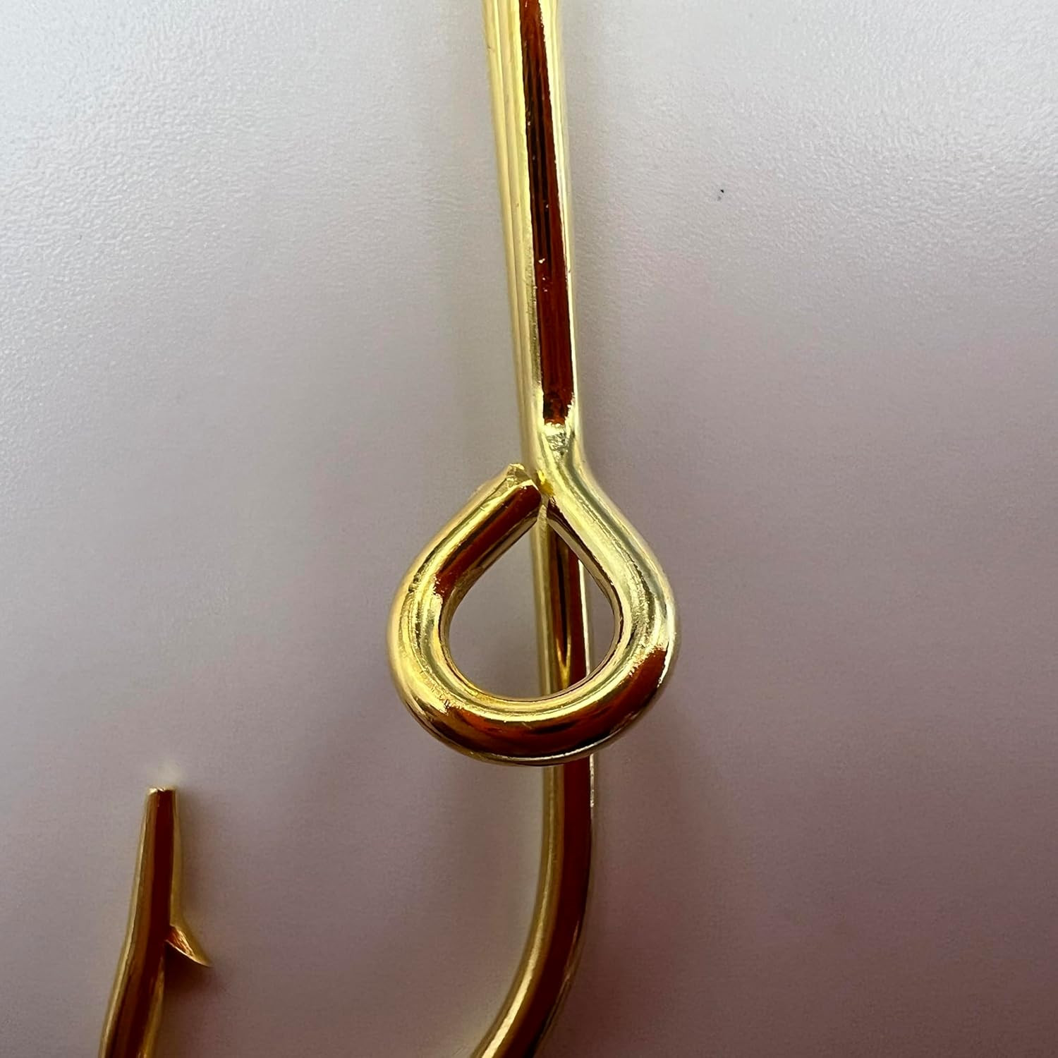 5PC Gold Colored Eagle Claw Fish Hook Hat Pin Orange Fish Hook Tie Clip Hat Hook
