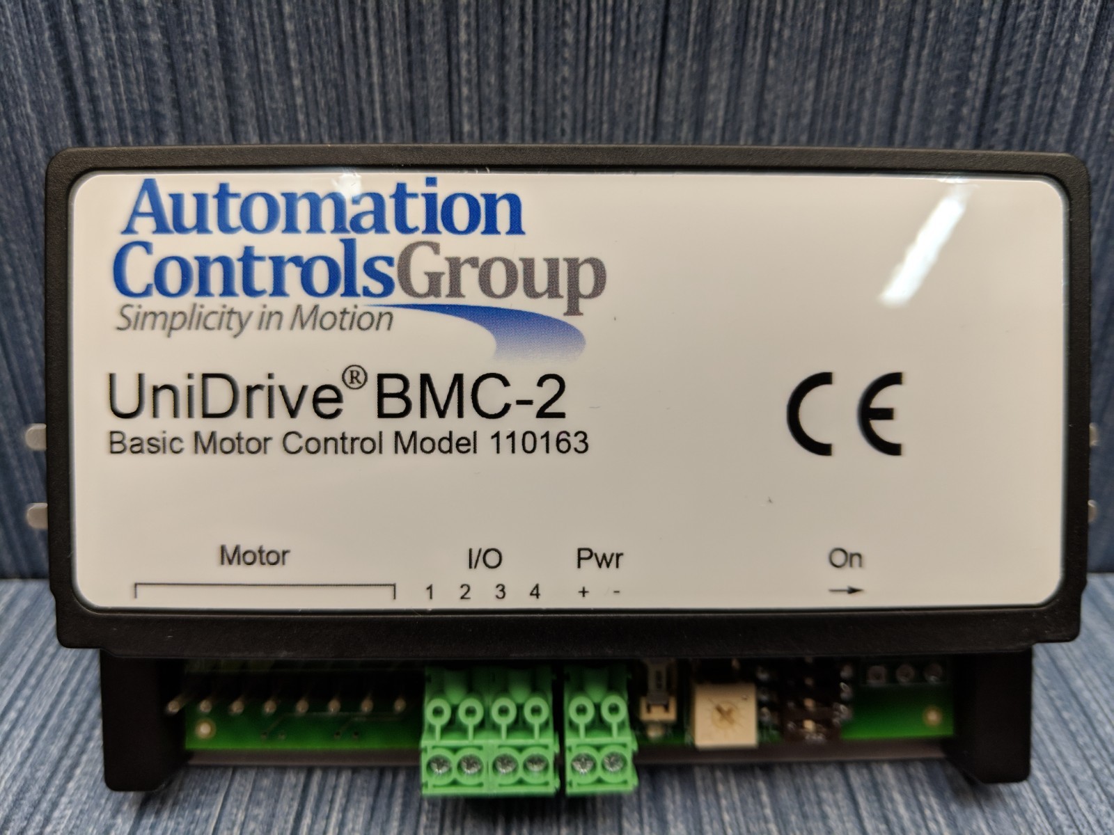 110163 BMC-2 Automation Controls Group Unidrive Basic Motor Control Module