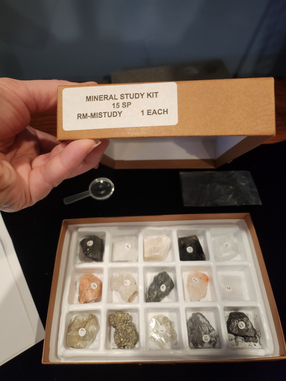 HST (Home Study Tools) Mineral Analysis Kit NEW & COMPLETE, 15 Minerals!