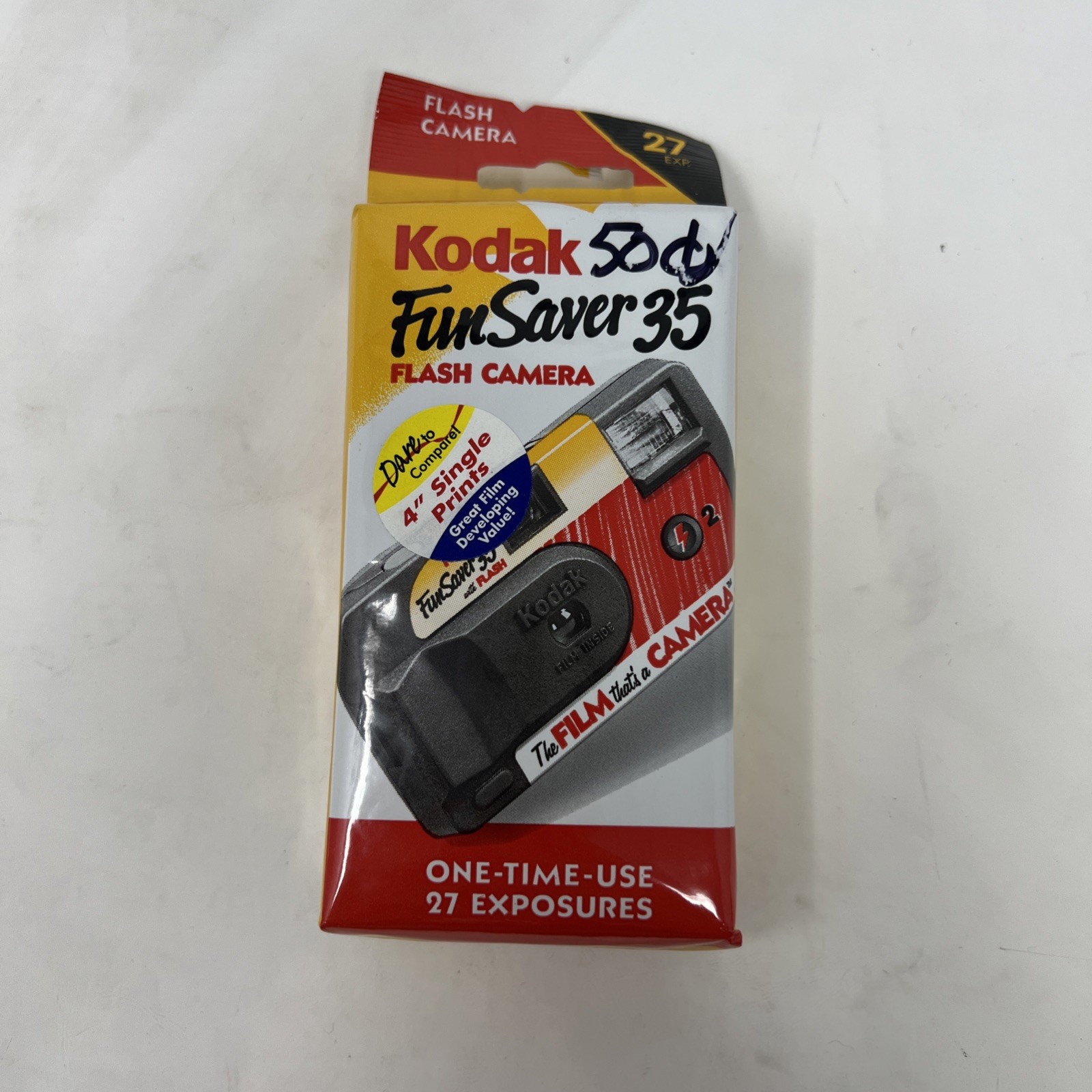 35mm Camera Kodak FunSaver 27 Pics Sealed VTG Exp 7/03 SameDayHandling &FreeUSPS