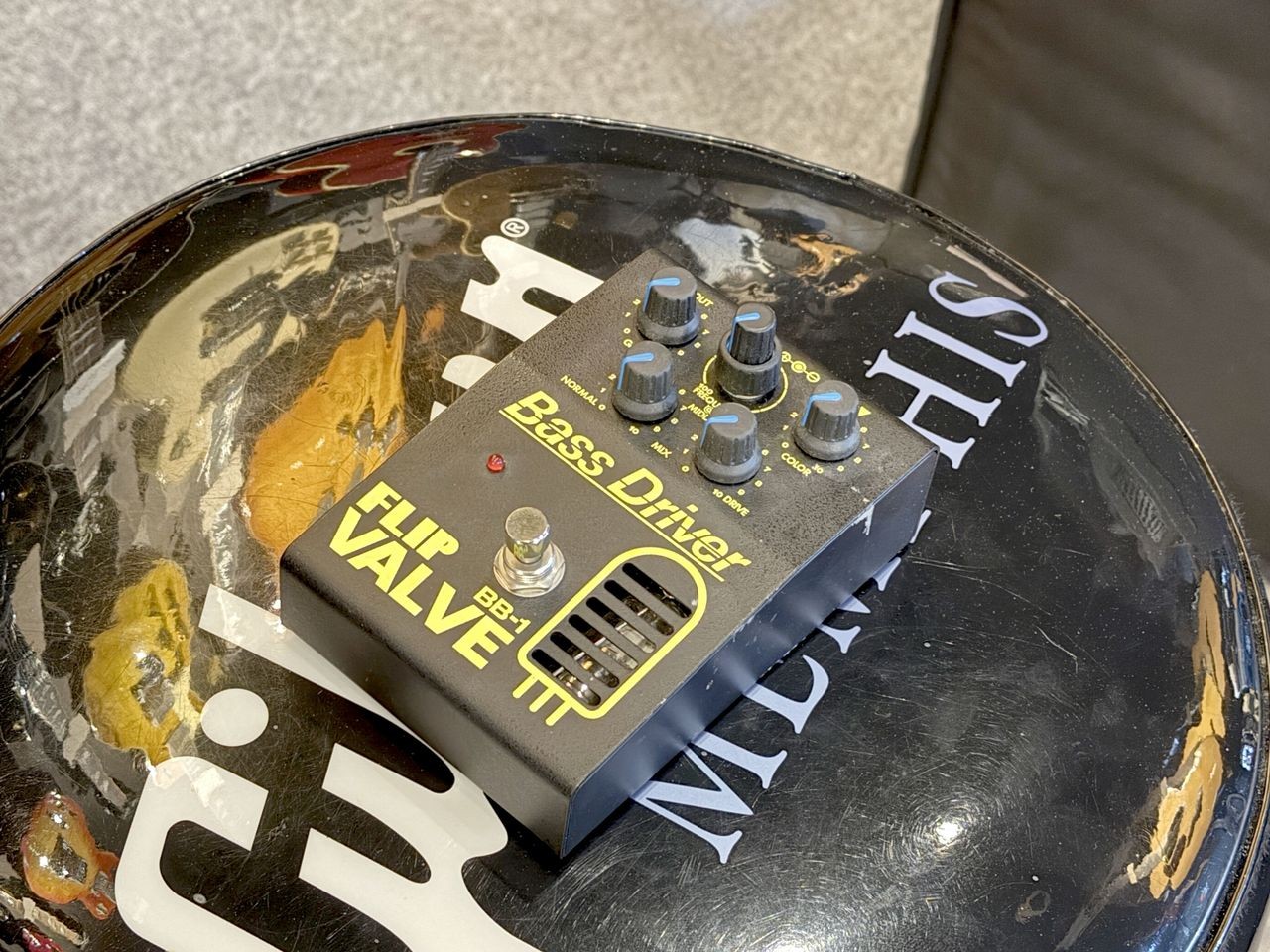 Guyatone BB-1 Flip Valve Tube Bass Overdrive Distortion Pedal Used