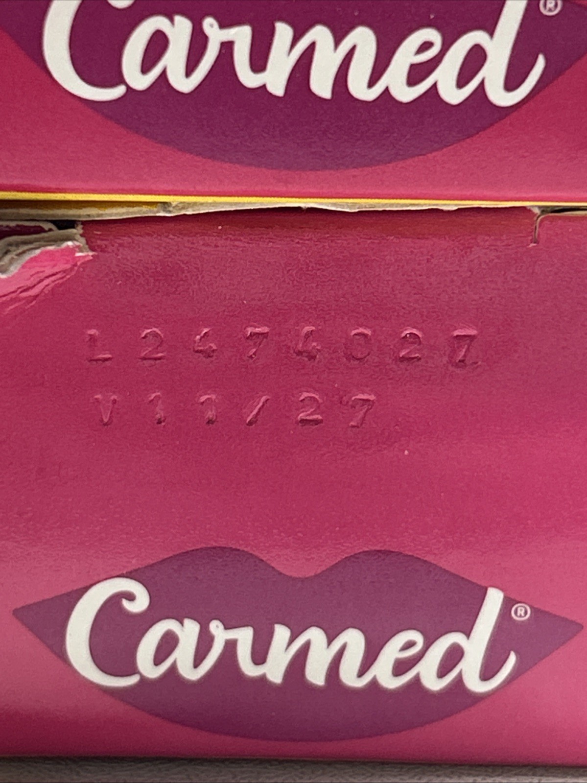 5 New Carmed Fini Beijos Strawberry Toothpaste, 1 Missing Box