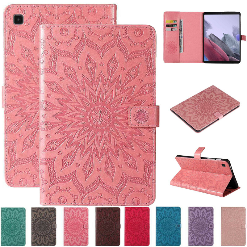 For Samsung Galaxy Tab A7 10.4 A7 Lite Tablet Flip Leather Card Stand Case Cover
